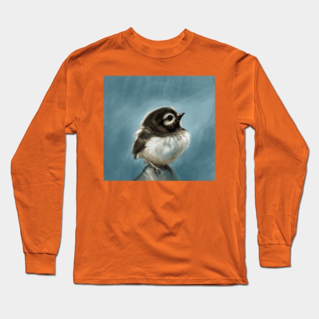 Chick Long Sleeve T-Shirt by Artofokan